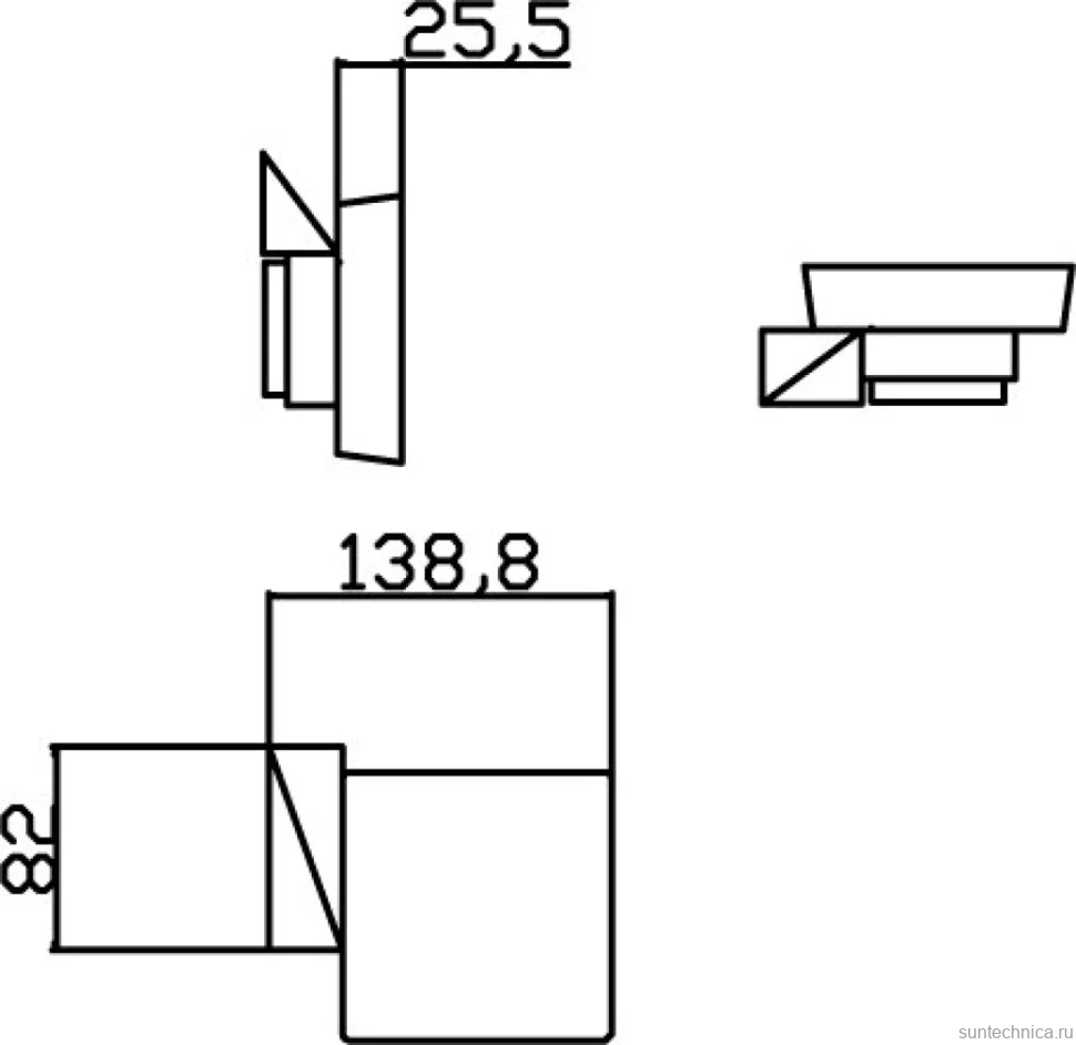 Мыльница Boheme New Venturo 10313-CR-B