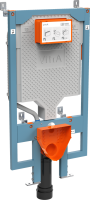 Система инсталляции для унитазов VitrA Vpro 765-5800-01 + Кнопка смыва VitrA Sirius 740-0486 матовый хром