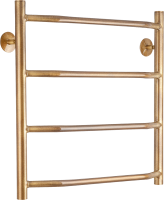 Полотенцесушитель водяной Secado Агата 1 55x55 см, бронза, лесенка, латунь Полотенцесушитель водяной Secado Агата 1 55x55 см, бронза, лесенка, латунь