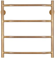 Полотенцесушитель водяной Secado Агата 1 55x55 см, бронза, лесенка, латунь Полотенцесушитель водяной Secado Агата 1 55x55 см, бронза, лесенка, латунь