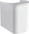 Раковина Allen Brau Infinity 56x45, белая, с полупьедесталом