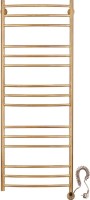 Полотенцесушитель электрический Secado Милан 3 125x55 см, подключение справа, бронза, лесенка, латунь