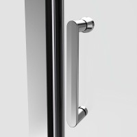 Душевая дверь в нишу Vincea Intra VDP-1I9010CL 90/100 см, стекло прозрачное, хром