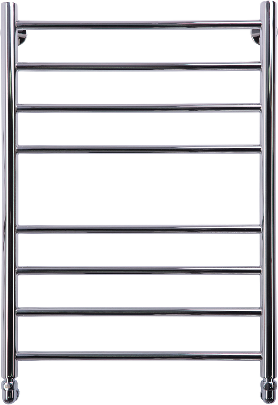 Полотенцесушитель водяной Comfysan Luce W-8 80х50 80x55 см, хром, лесенка