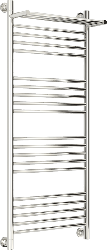 Полотенцесушитель водяной Сунержа Богема 1П + 120x50, хром, с полкой