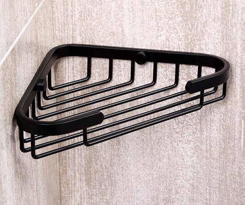 Полка Wasserkraft K-733BLACK угловая