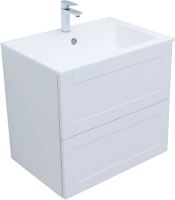 Мебель для ванной комнаты Aquanet Терра 70 подвесная, белая матовая