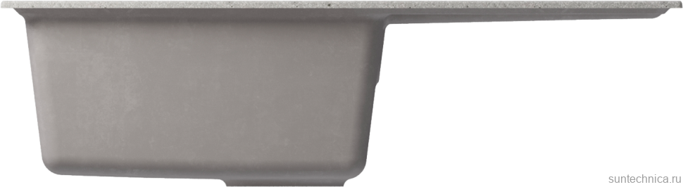 Мойка кухонная Mixline ML-GM31 серая