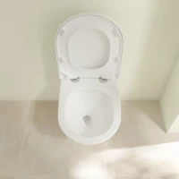 Унитаз подвесной Villeroy & Boch Subway 3.0 4670TSR1 alpin, ceramicplus, сиденье с микролифтом