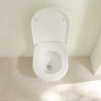 Унитаз подвесной Villeroy & Boch Subway 3.0 4670TSR1 alpin, ceramicplus, сиденье с микролифтом