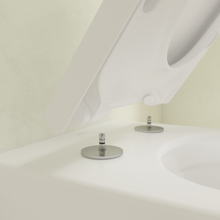 Унитаз подвесной Villeroy & Boch Subway 3.0 4670TSR1 alpin, ceramicplus, сиденье с микролифтом