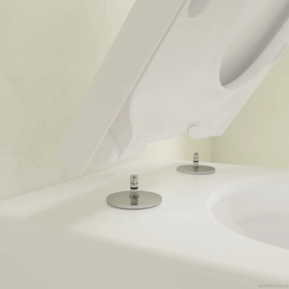 Унитаз подвесной Villeroy & Boch Subway 3.0 4670TSR1 alpin, ceramicplus, сиденье с микролифтом