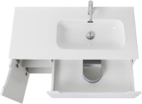 Мебель для ванной комнаты BelBagno Etna 100 R 2 ящика, дверца, bianco lucido