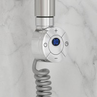 Полотенцесушитель электрический Стилье Формат 12 00512-8050 85x55 см, подключение справа, без покрытия, лесенка