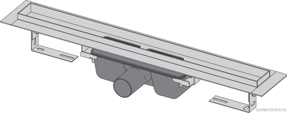 Душевой трап (лоток) AlcaPlast APZ1 APZ6S 750 с опорами
