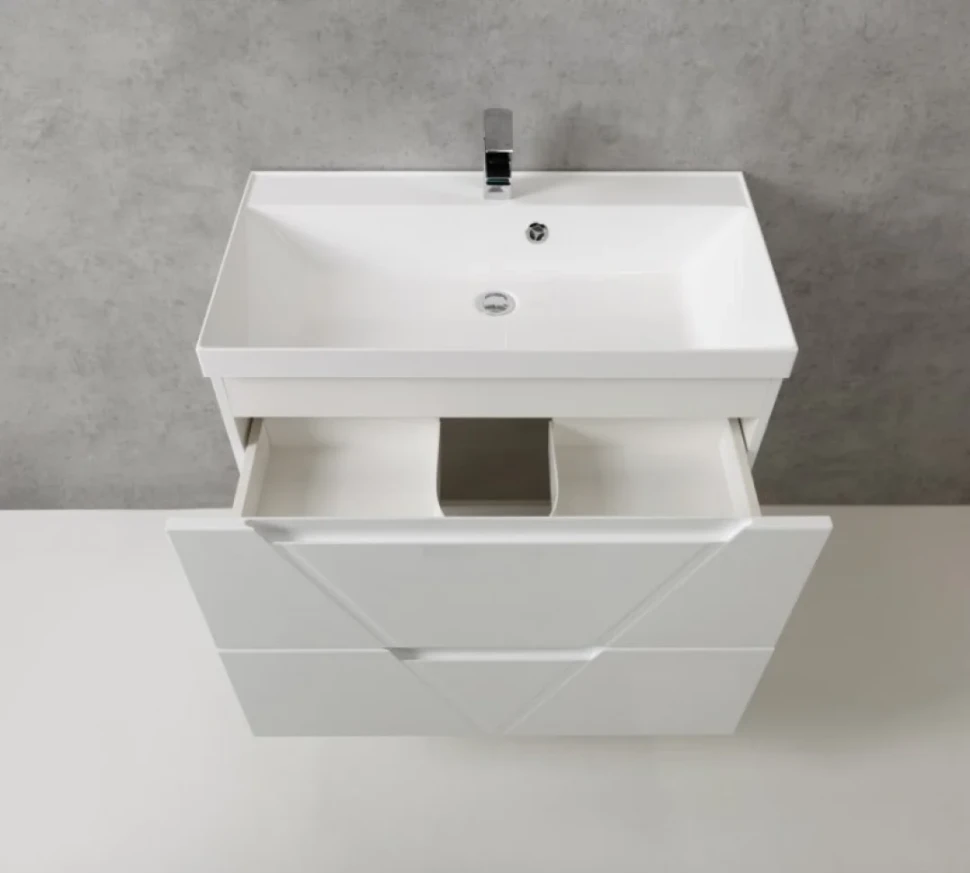 Тумба под раковину BelBagno Vittoria 100 bianco lucido