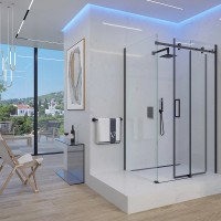 Душевой уголок Veconi Rovigo RV-074B 150x100
