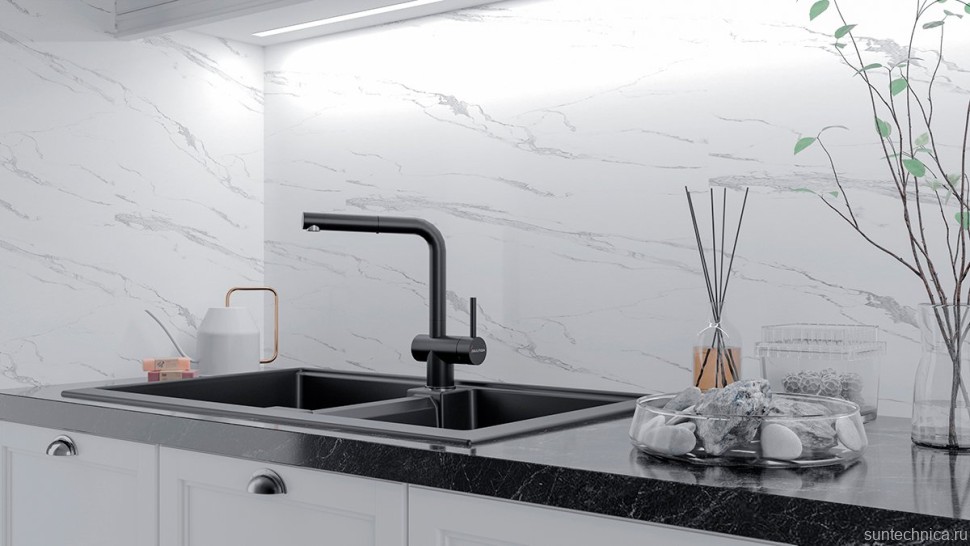 Смеситель для кухни Paulmark Dosse Do214418-401