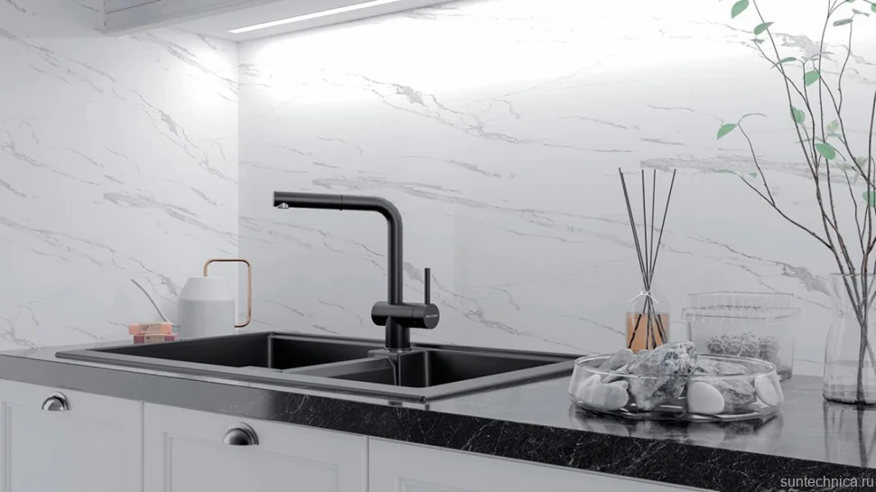 Смеситель для кухни Paulmark Dosse Do214418-401