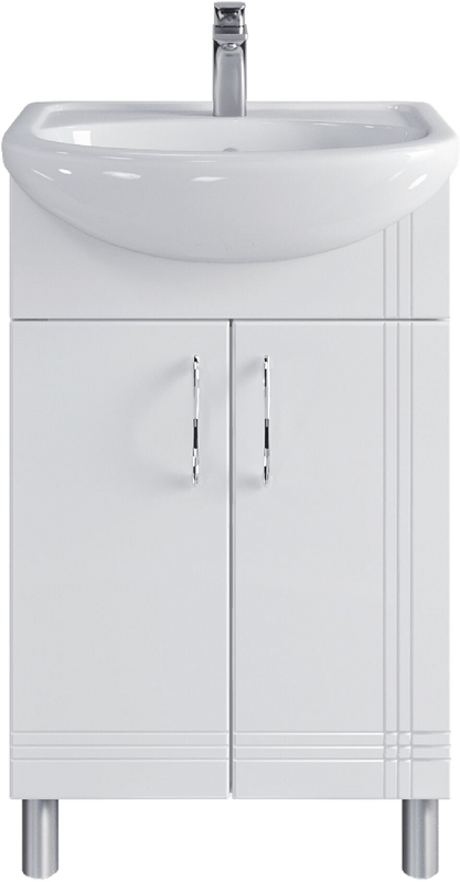 Тумба под раковину SanStar Вольга 50 напольная, белая