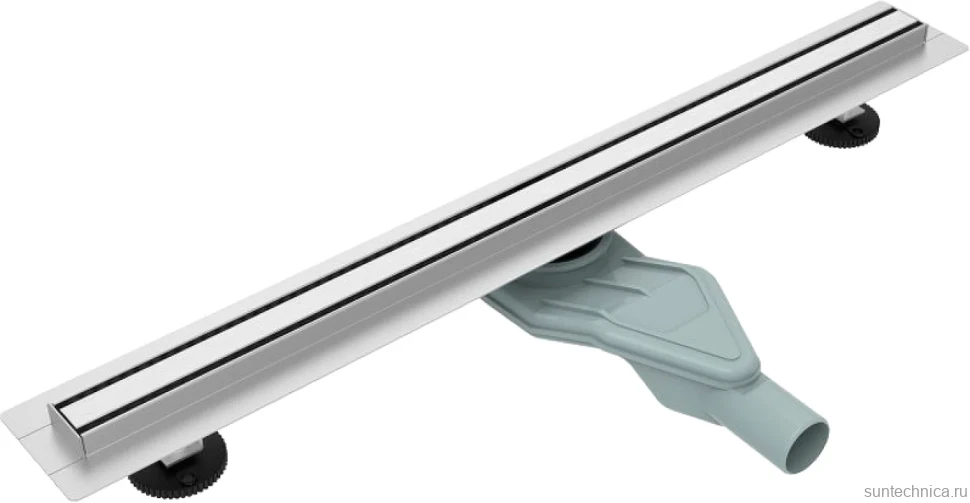 Душевой трап (лоток) Esbano Slim Side 80 cм, матовый хром