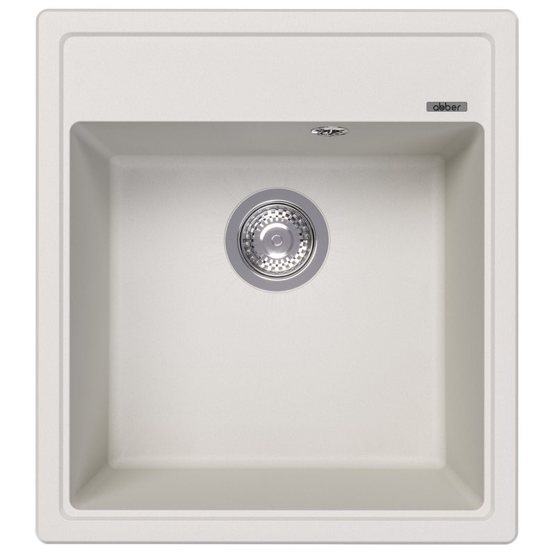 Мойка кухонная Abber Quarz AQ2901W матовая белая