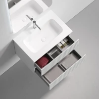 Тумба с раковиной Sancos Snob R 70 подвесная, bianco, раковина CN7031