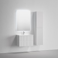 Тумба с раковиной Sancos Snob R 70 подвесная, bianco, раковина CN7031