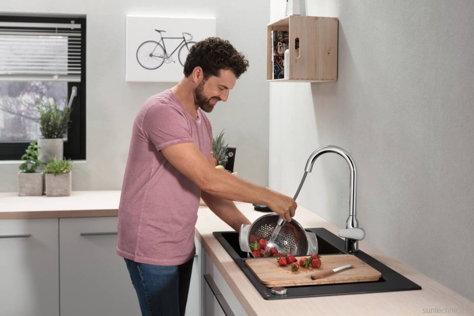 Смеситель для кухни Hansgrohe Focus M42 Focus M42 71801000 хром