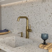 Смеситель для кухни с фильтром для питьевой воды A8587, Золото
