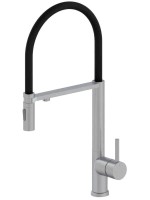 Смеситель для кухни Wonzon & Woghand WW-458027-BN с гибким изливом, брашированный никель