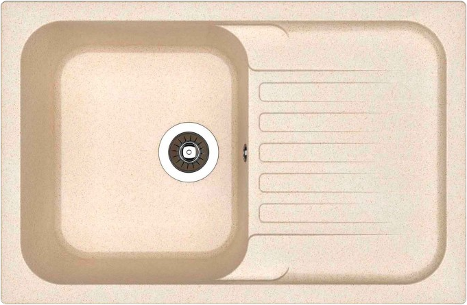 Мойка кухонная Dr. Gans Adel 780 латте