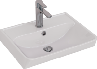 Мебель для ванной комнаты Lemark Combi 50 дуб кантри, белая глянцевая