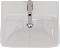 Мебель для ванной комнаты Lemark Combi 50 дуб кантри, белая глянцевая