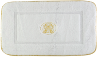 Коврик Migliore 31923 белый, окантовка золото
