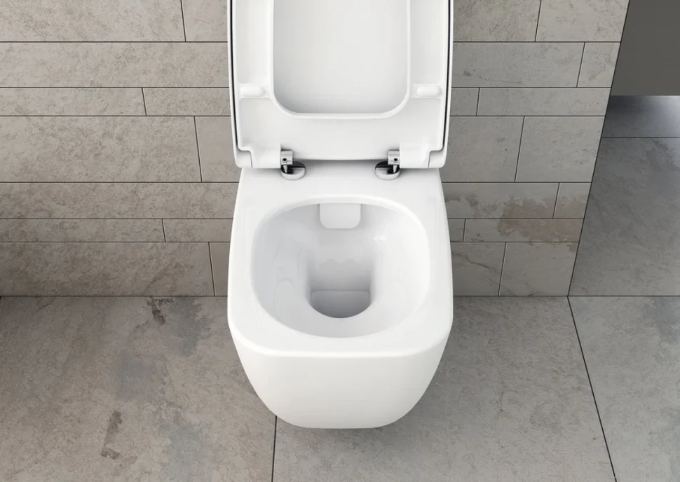 Комплект  Чаша для унитаза подвесного VitrA Shift 7742B003-0075 белая глянцевая + Крышка-сиденье VitrA Shift 91-003-009 с микролифтом, петли хром + Си