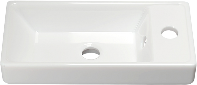 Мебель для ванной комнаты Orange Мини 40 подвесная, белый глянец