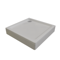 Поддон для душа Radomir Берген SQ 80х80 см, слив хром Поддон для душа Radomir Берген SQ 80х80 см, слив хром