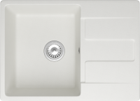 Мойка кухонная Domaci Римини DG В-650 белая