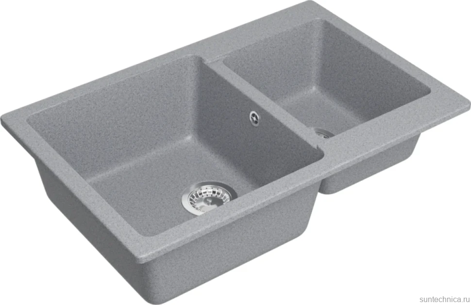Мойка кухонная Domaci Болонья М-191-005 серая