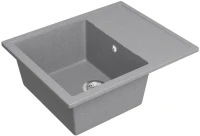 Мойка кухонная Domaci Болонья М-150-006 светло-серая Мойка кухонная Domaci Болонья М-150-006 светло-серая