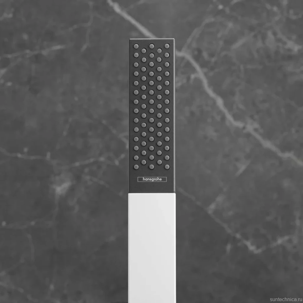 Душевая лейка Hansgrohe Rainfinity 100 26866700 матовый белый