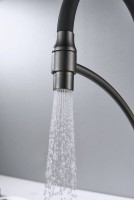 Смеситель для кухни Shevanik S743T-3 оружейная сталь, черный Смеситель для кухни Shevanik S743T-3 оружейная сталь, черный