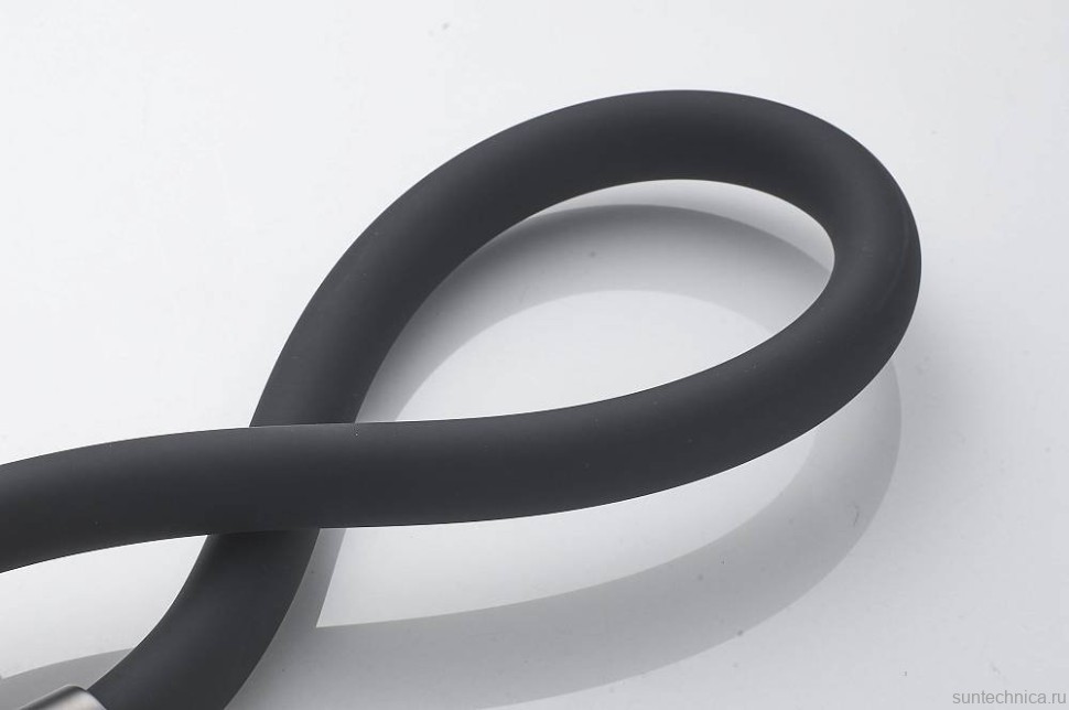 Смеситель для кухни Shevanik S743T-3 оружейная сталь, черный