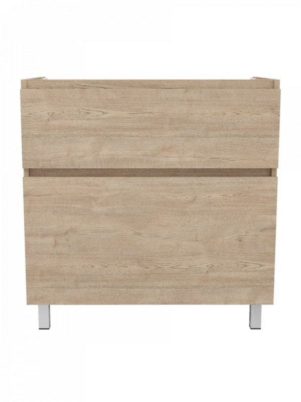 Мебель для ванной комнаты Teymi Laina 80 напольная, светлый дуб