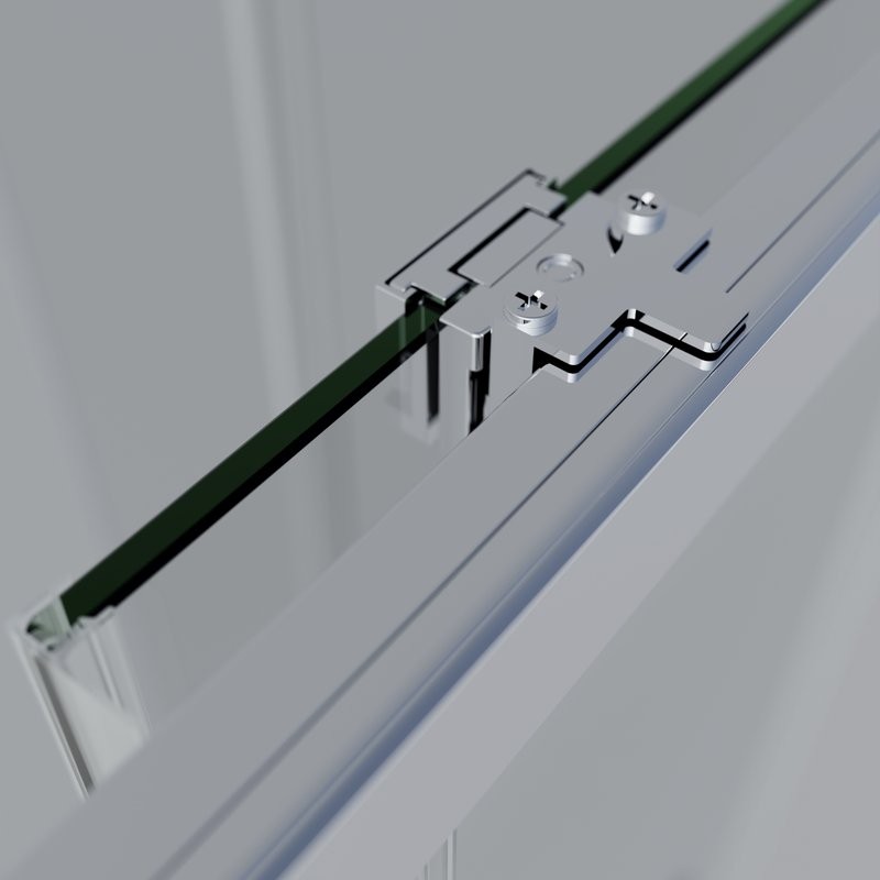 Душевой уголок Vincea Soft 2 VSS-3SO2800CL 80x80, профиль хром, стекло прозрачное