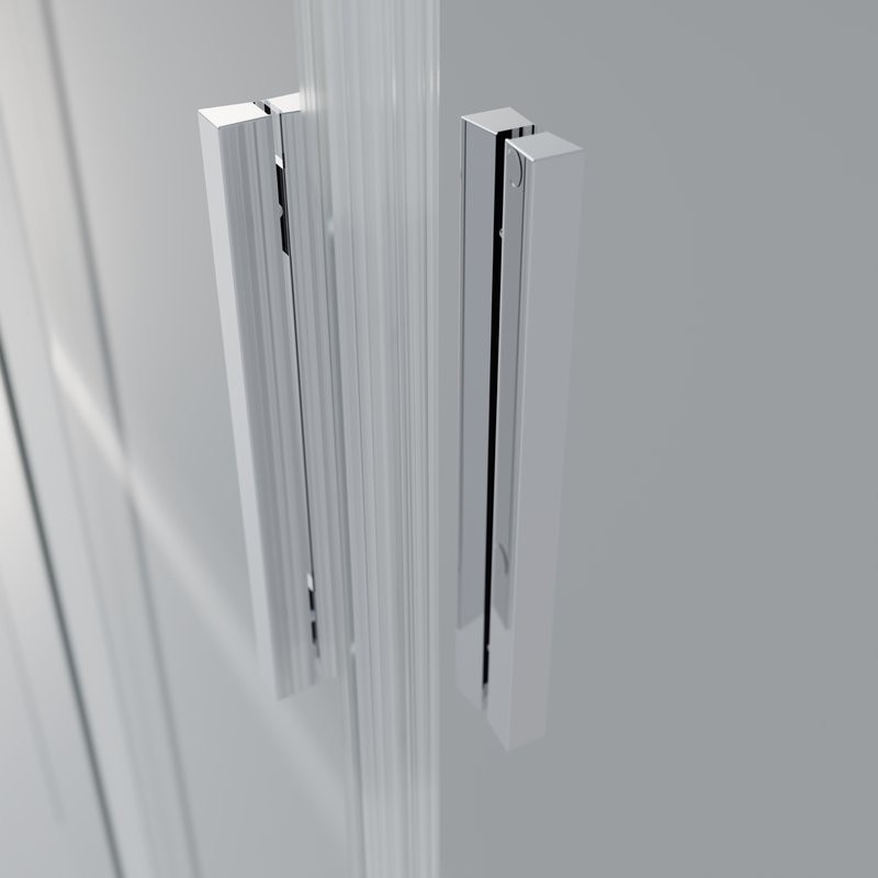 Душевой уголок Vincea Soft 2 VSS-3SO2800CL 80x80, профиль хром, стекло прозрачное