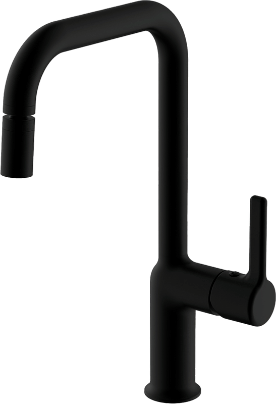 Смеситель для кухни Haiba HB70814-7 черный