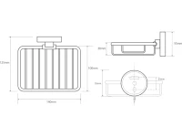 Набор Стакан Bemeta Omega 104110012 + Мыльница 104108162 Набор Стакан Bemeta Omega 104110012 + Мыльница 104108162