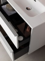 Тумба под раковину без столешницы Aquanet Вита 80 подвесная, белая матовая